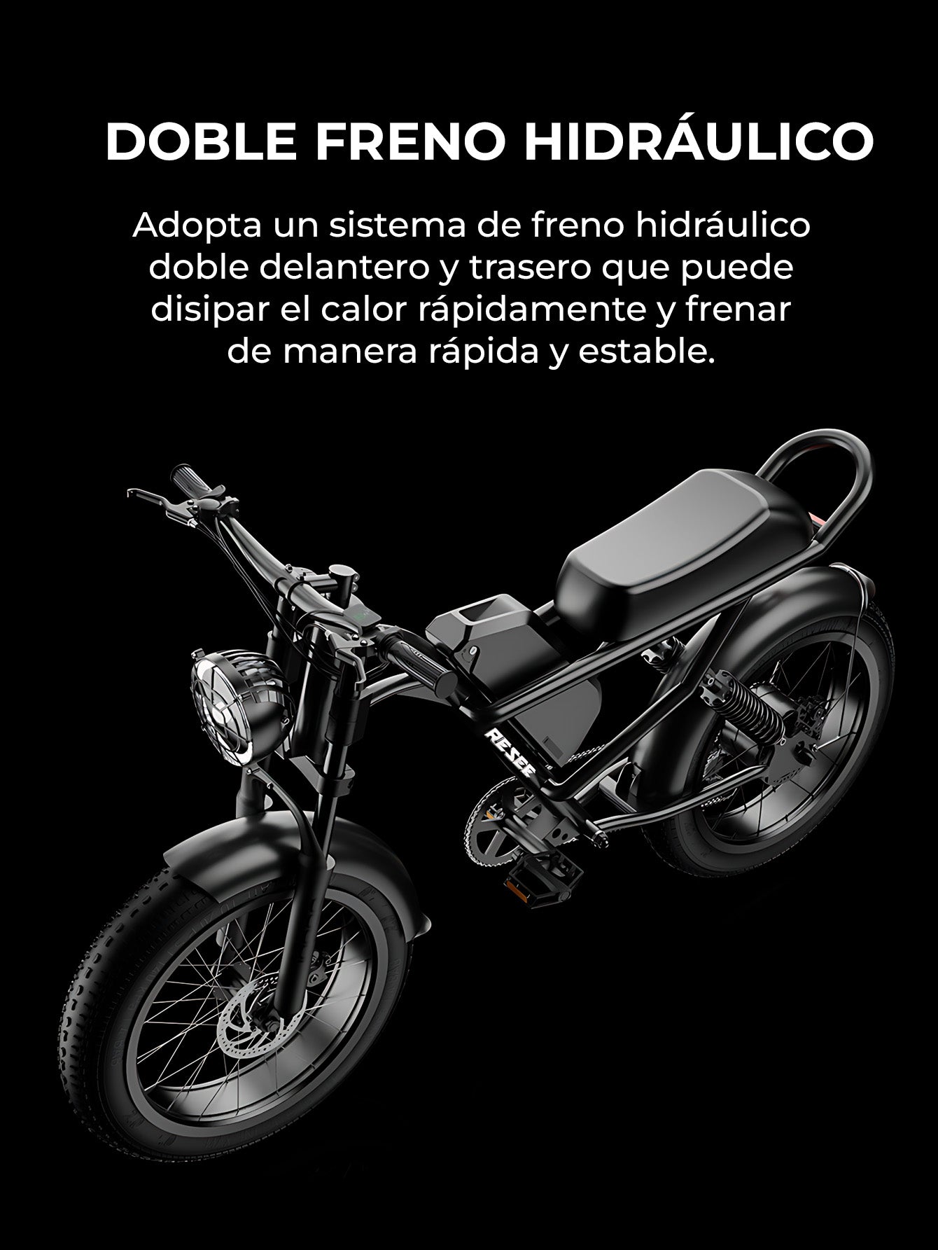 Bicicleta Eléctrica Todoterreno Resee IM-J1 Infantil